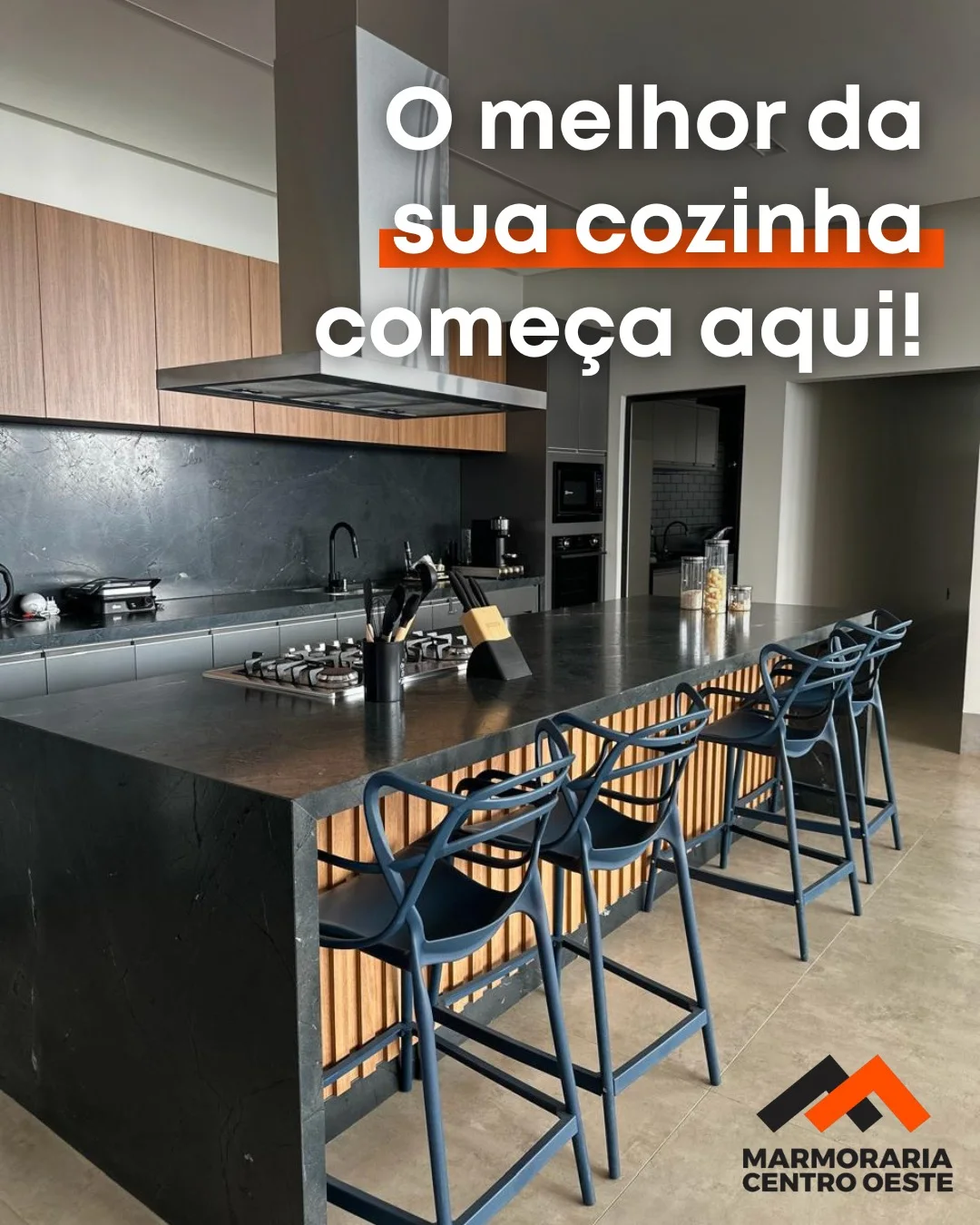 Cozinha em pedra